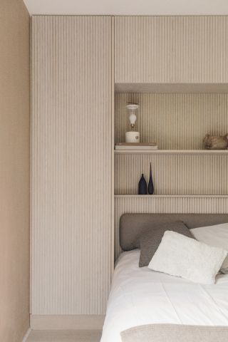 Bespoke bedroom joinery in Falcon House by Koto