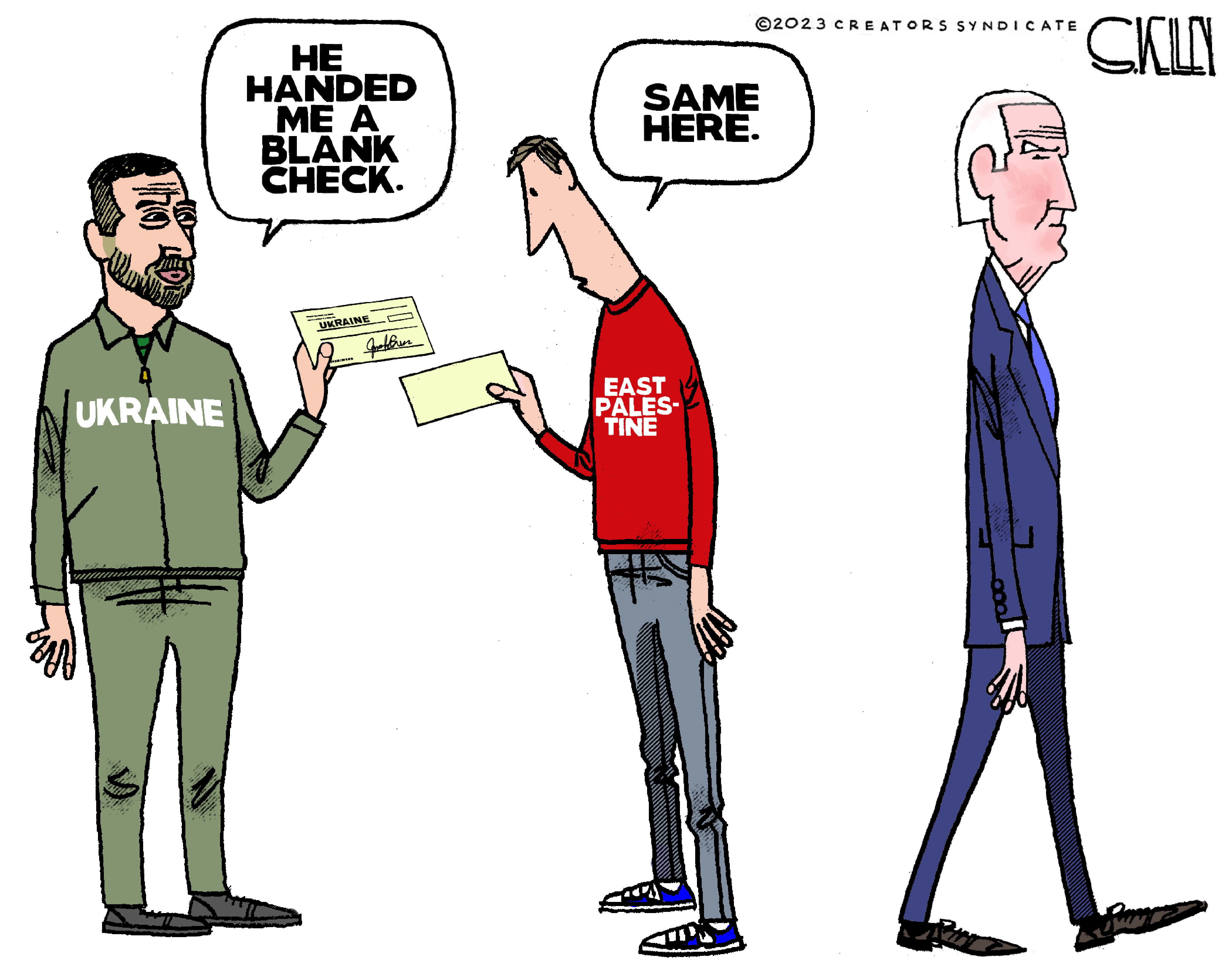 Political cartoon