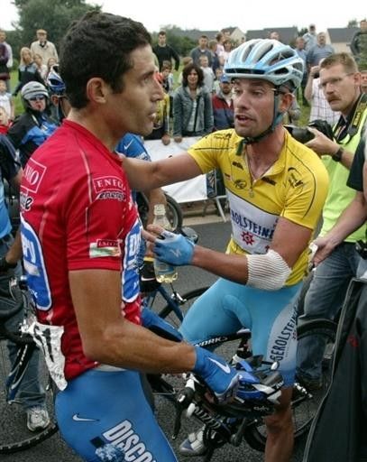 Hincapie and Schumacher