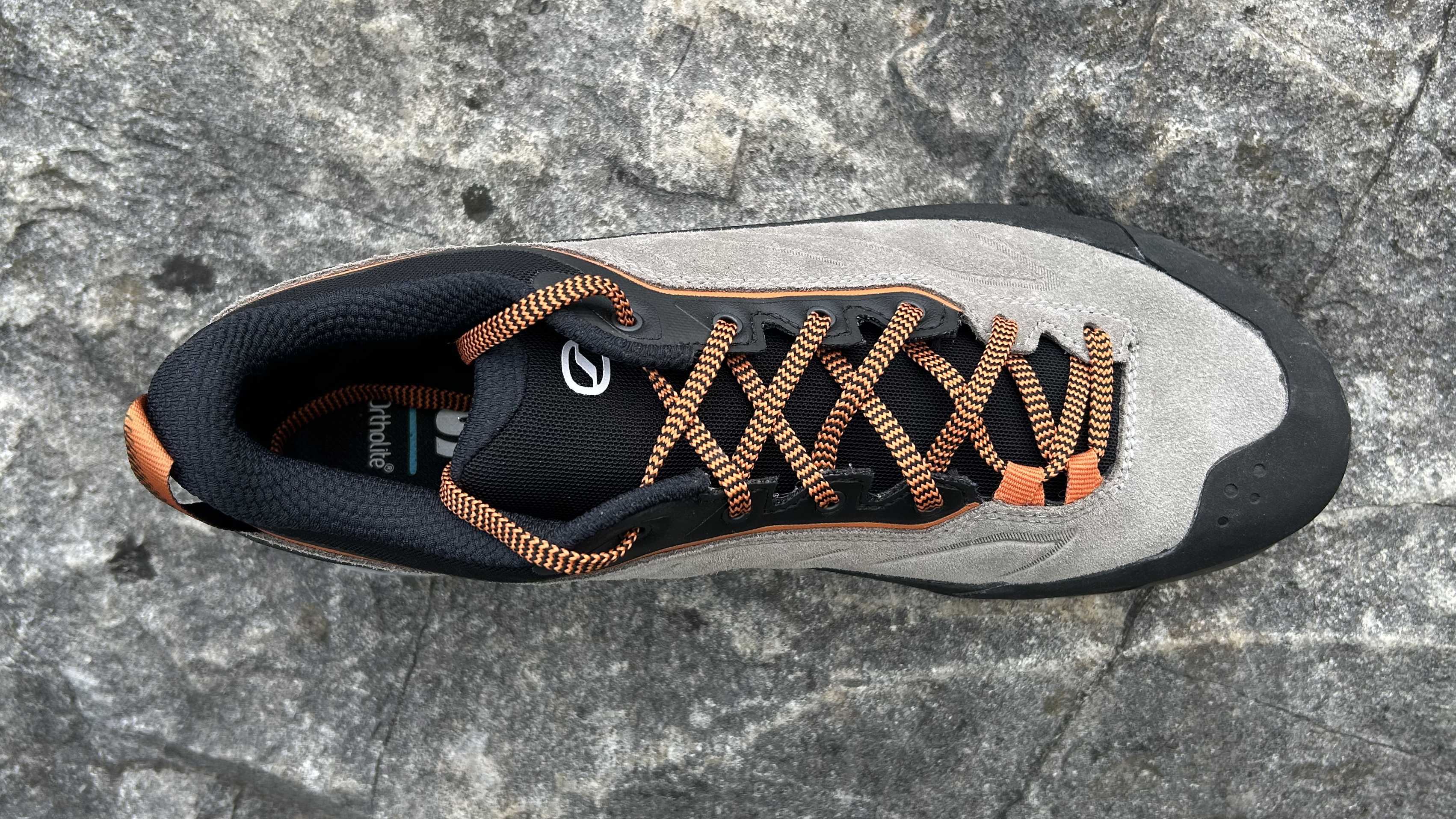 The lacing system on the Scarpa Rapid XTs