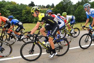 Mitchelton-Scott climber Jack Haig on the opening stage of the 2020 Critérium du Dauphiné