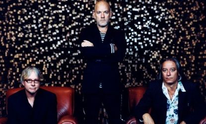 Rock mainstay R.E.M released its 15th album on Tuesday, and critics are debating whether Michael Stipe and his 30-year-old band can still sound new.