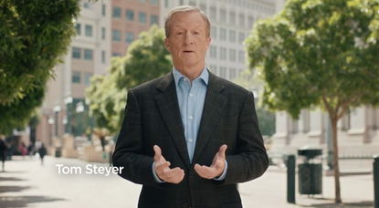 Tom Steyer in ad "Nothing Happened"