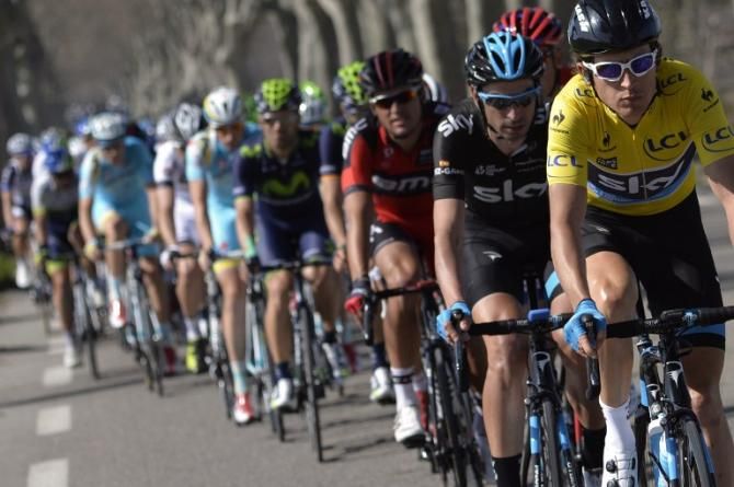 Geraint Thomas lost his yellow jersey