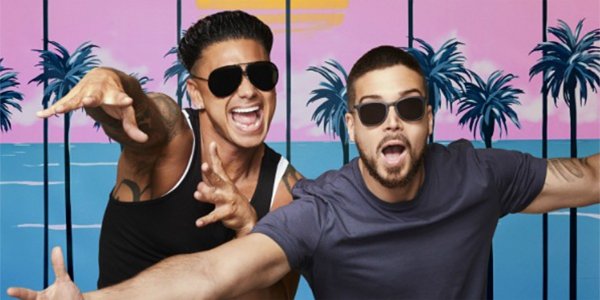 Pauly D and Vinny on Jersey Shore MTV