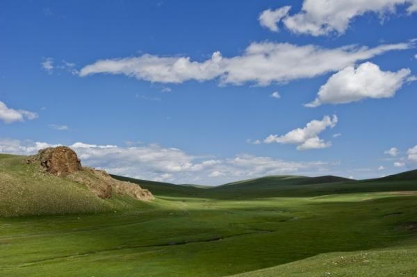 Typical Mongolian scenery
