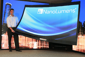 NanoLumens Unveils Flexible LED Displays at CETW