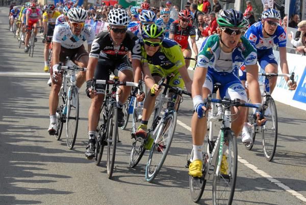 A bit of contact after the stage finish.