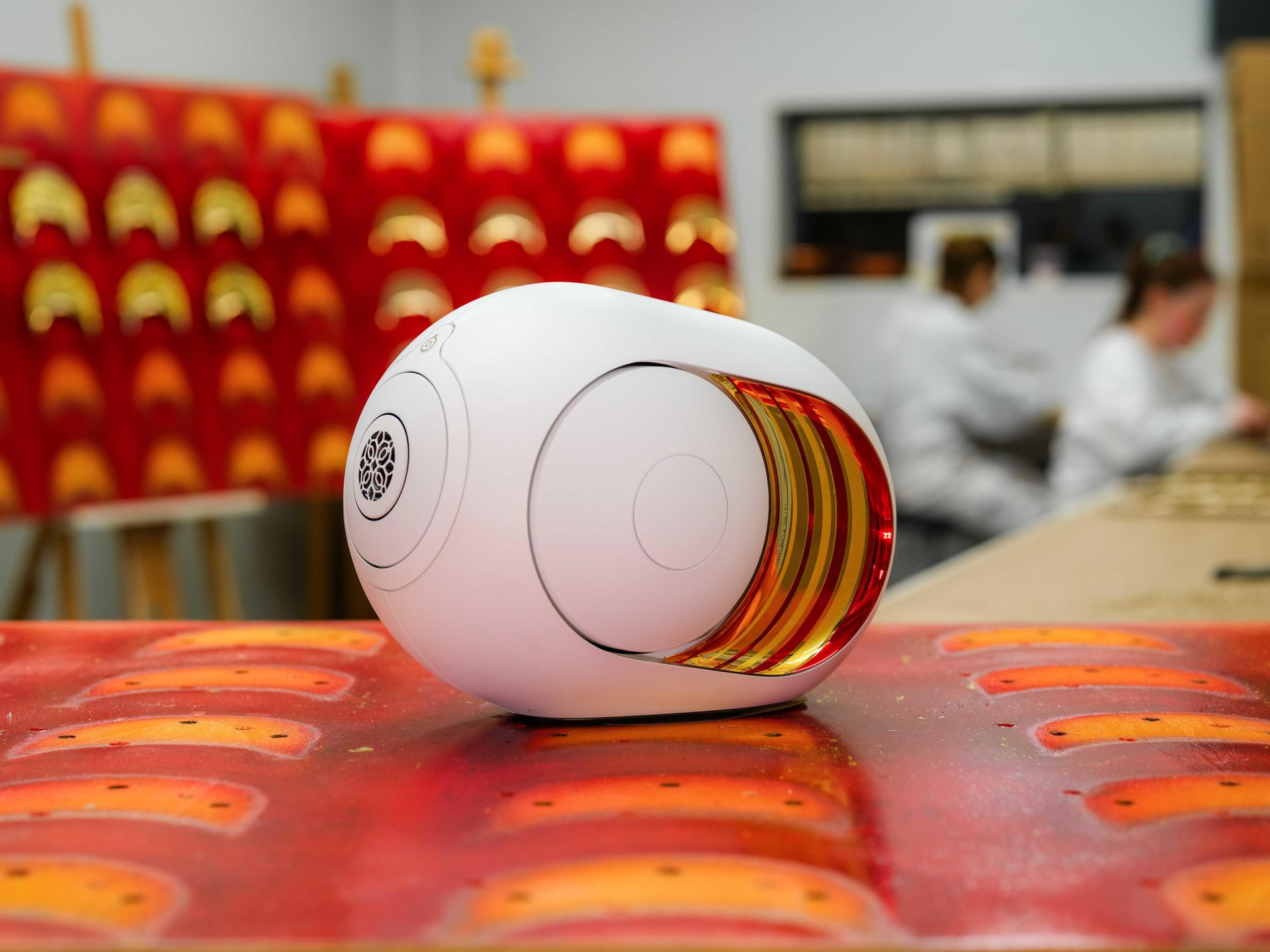 Finished Devialet Phantom I by Yang Bao and Wa Liu in workshop