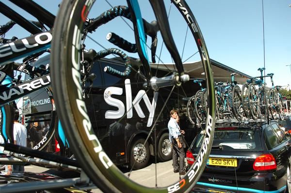 Team Sky's spares.