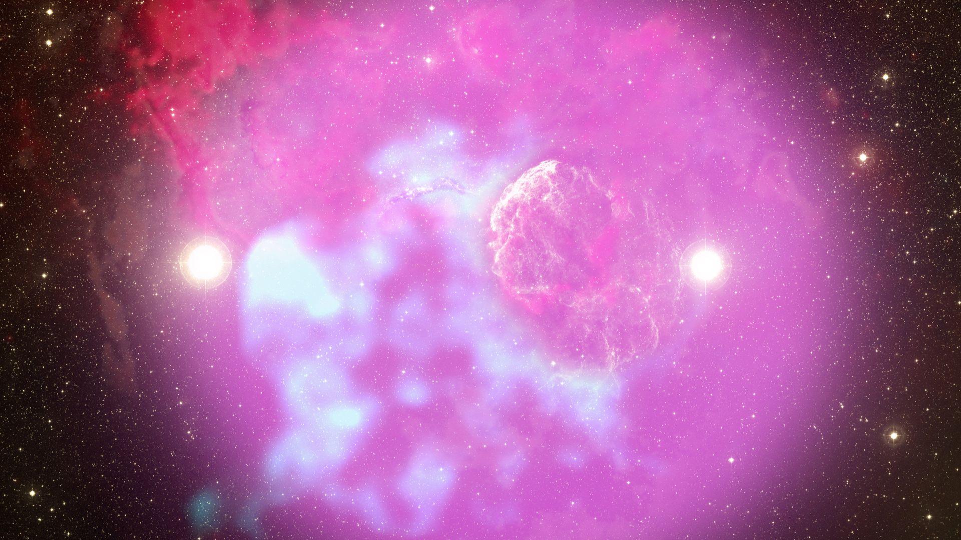 Scientists may have found the 1st twin star system where both stars exploded Scientists may have found the 1st twin star system where both stars exploded