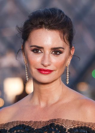eyebrow shapes - Penelope Cruz attends the Lancome X Louvre photocall as part of Paris Fashion Week on September 26, 2023 in Paris, France