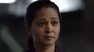 The Blacklist's Parminder Nagra as Meera Malik in Season 1 screenshot.