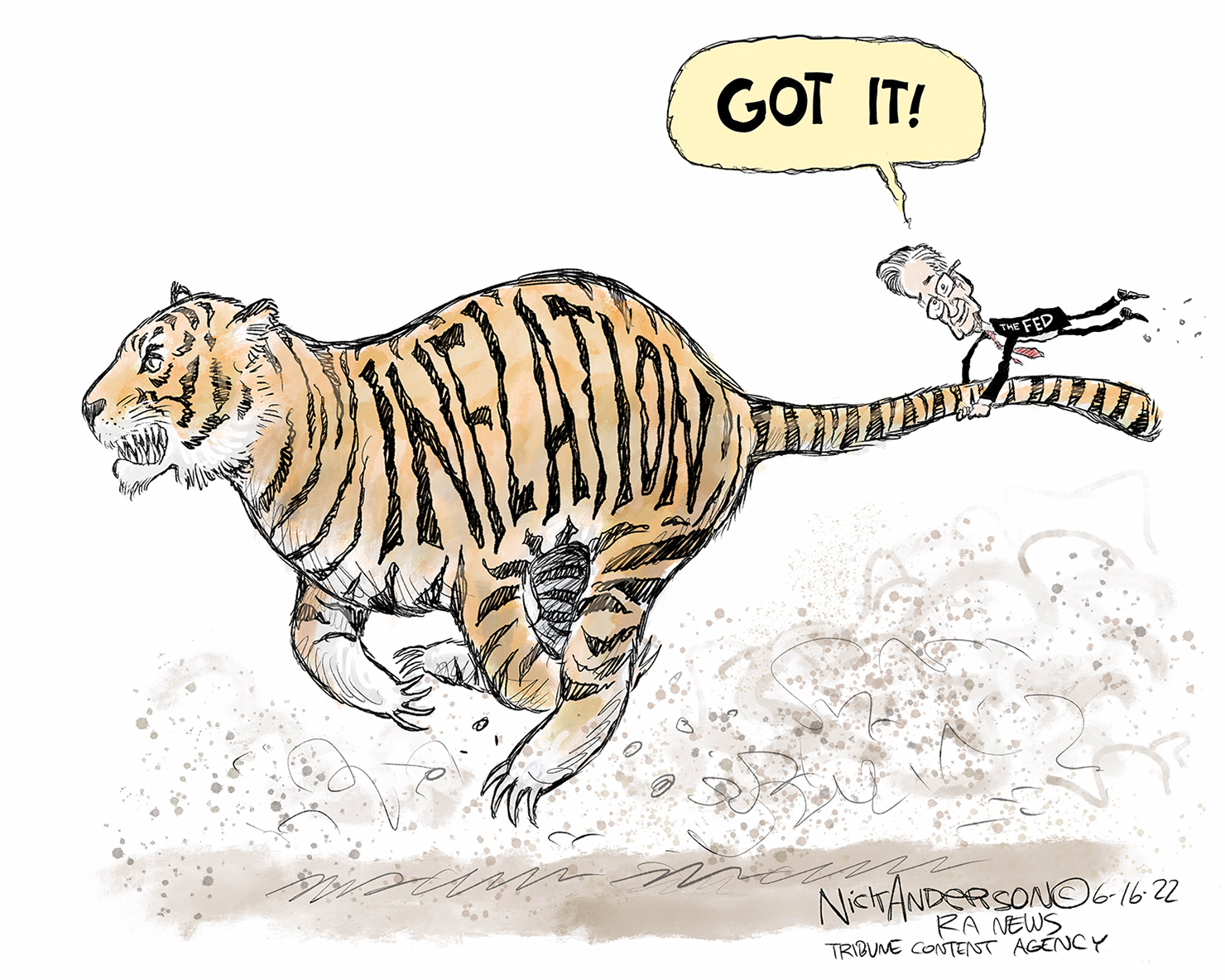 Political Cartoon.