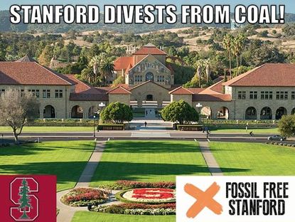 Stanford University will no longer invest any of its $19 billion endowment in coal