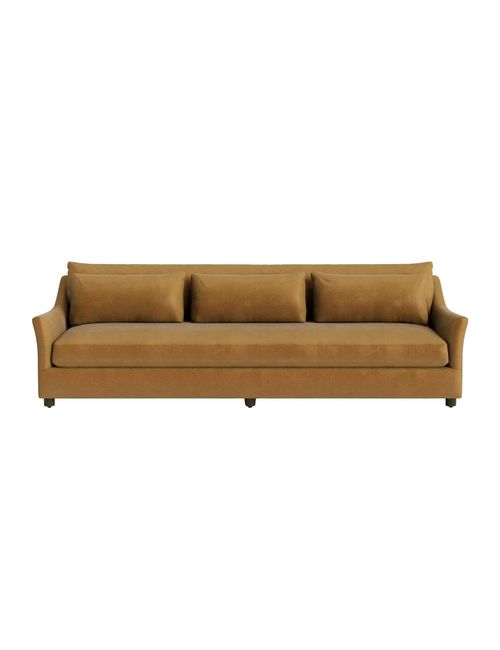Niven Sofa in Cognac Velvet