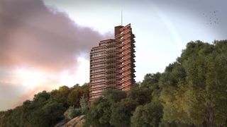 Frank Lloyd Wright Point View Residences, animation still