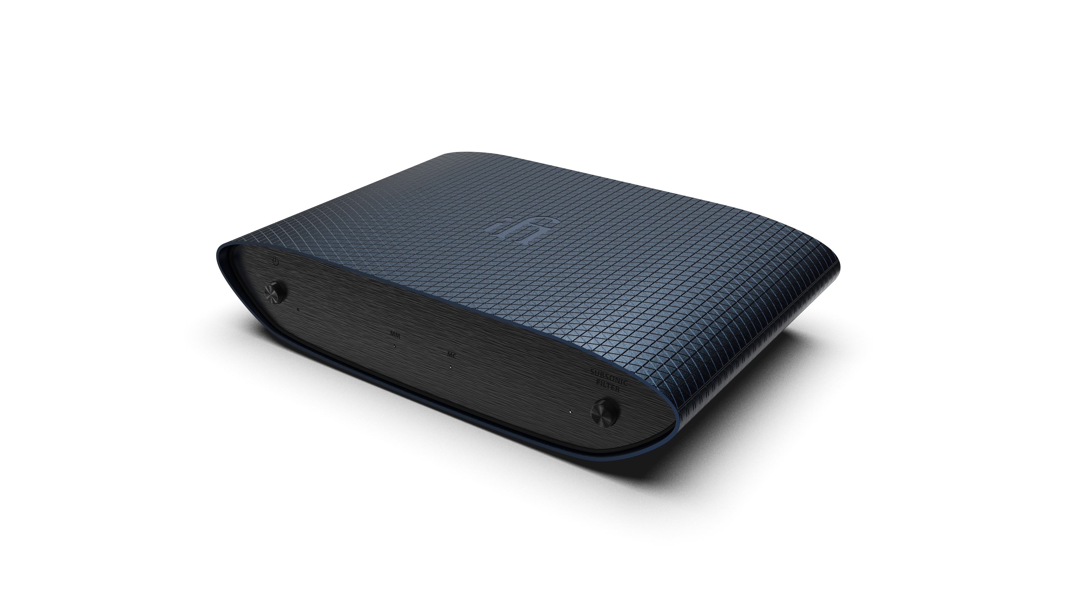 The iFi Zen Air Phono 2 at a 3/4 angle on a white background.