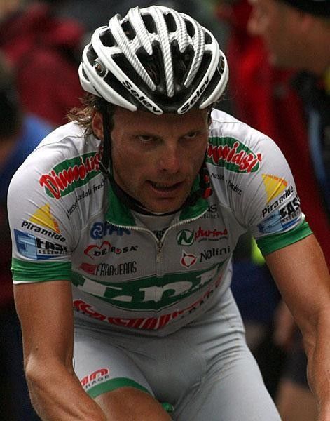 Danilo Di Luca (LPR Brakes) also lost time but is hoping for a better day tomorrow.