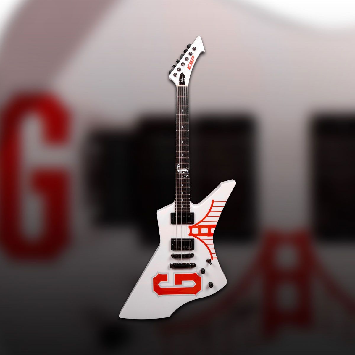 Metallica San Francisco Giants guitar