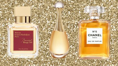 Chanel no 5, baccarat rouge and j'adore dior - best perfumes of all time