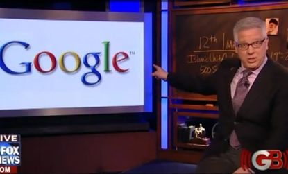 "Google is bizarrely inserting Google into the story of the Egyptian revolution," says Glenn Beck.
