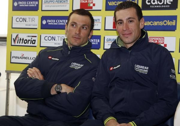 Basso and Nibali form a powerful duo at Liquigas-Cannondale