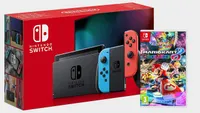 Nintendo Switch (Neon Blue/Red) + Mario Kart 8 Deluxe + 6-month Spotify Premium subscription | £299 at Currys (save £20.99)