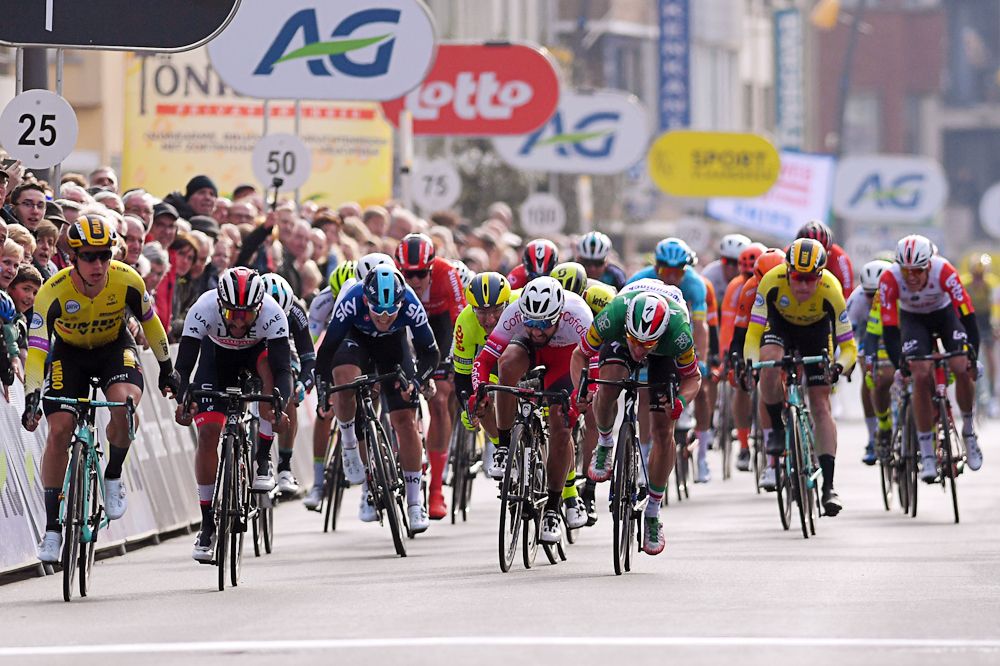 Dylan Groenewegen wins the sprint for 2019 Driedaagse Brugge-De Panne