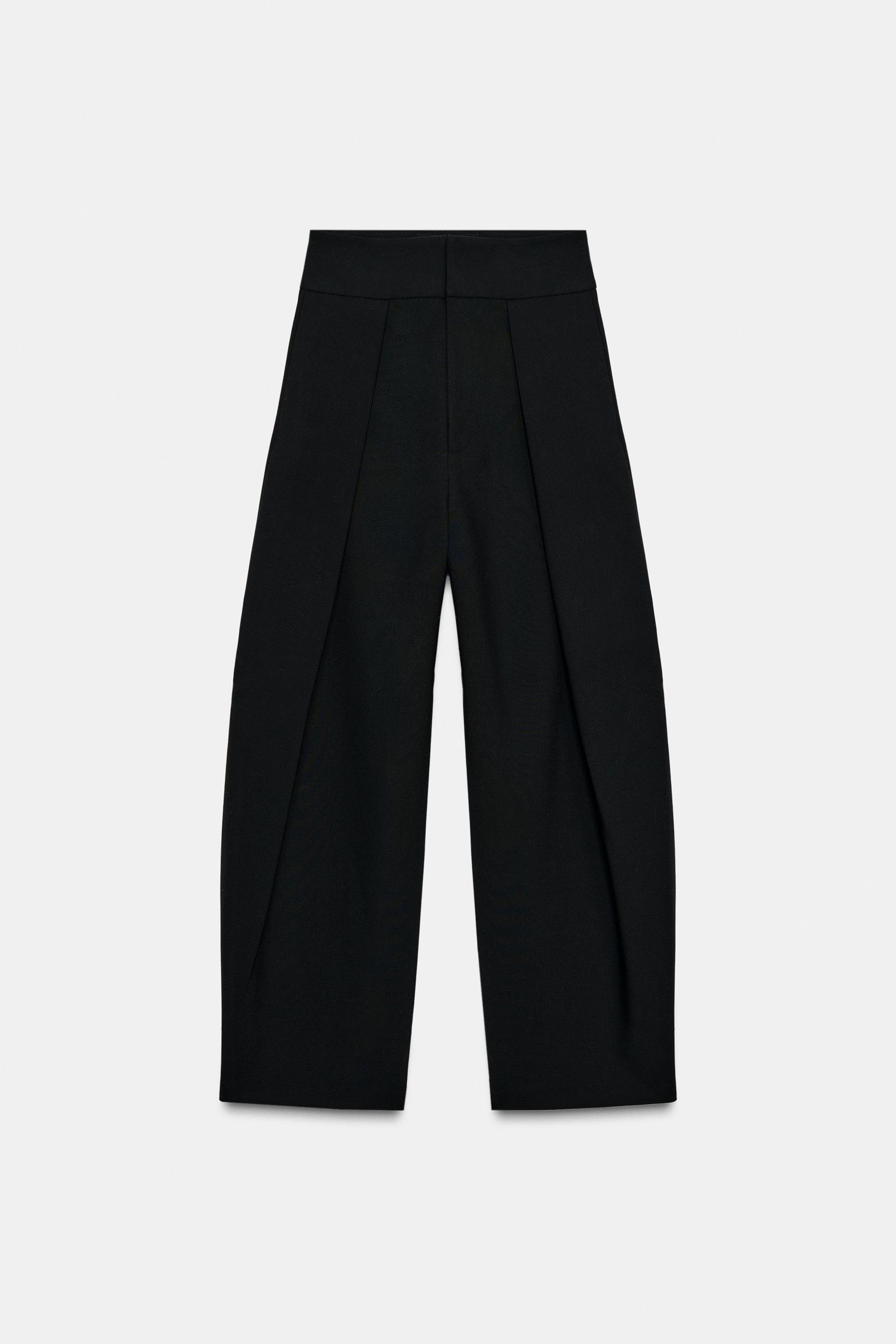 Pleated Balloon Pants
