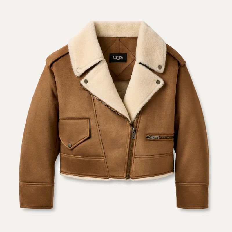 UGG, Finnian LuxeFluff Moto Jacket