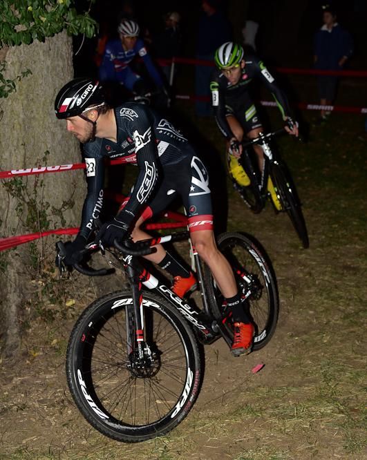 Danny Summerhill (K-Edge Felt) chasing Logan Owen followed by Curtis White and Jeremy Powers