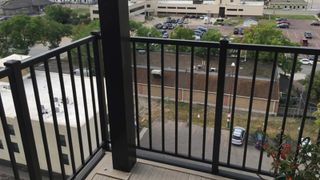 The new balconies in Fargo, N.D., weigh only 250 pounds.