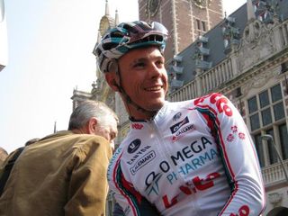 Philippe Gilbert (Omega Pharma-Lotto) was relaxed before the start