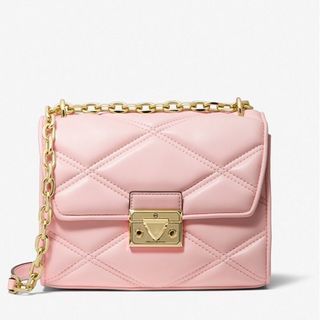 light pink crossbody bag