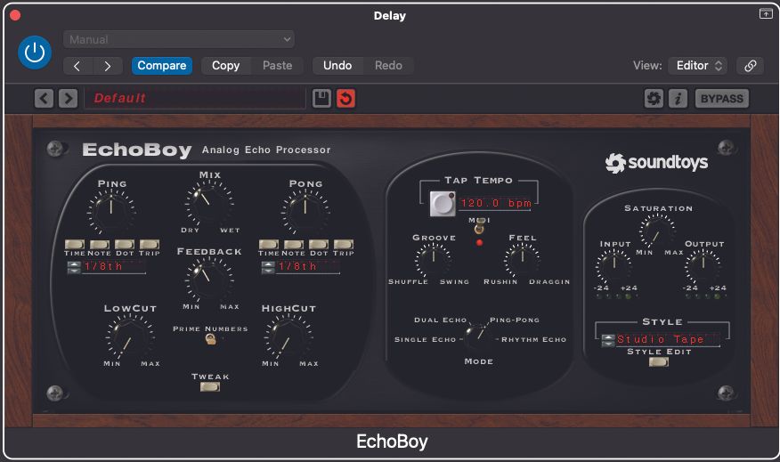 Soundtoys EchoBoy screen grab