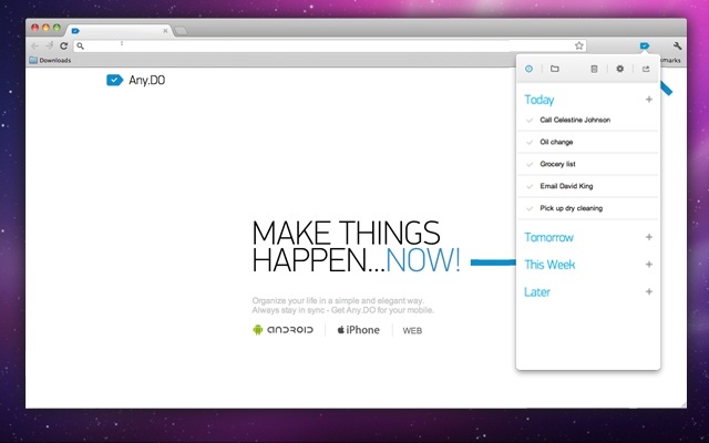 best google chrome extensions: Any.do