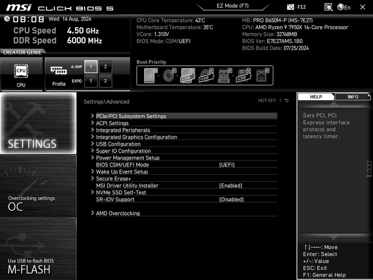 MSI Pro B650M-P