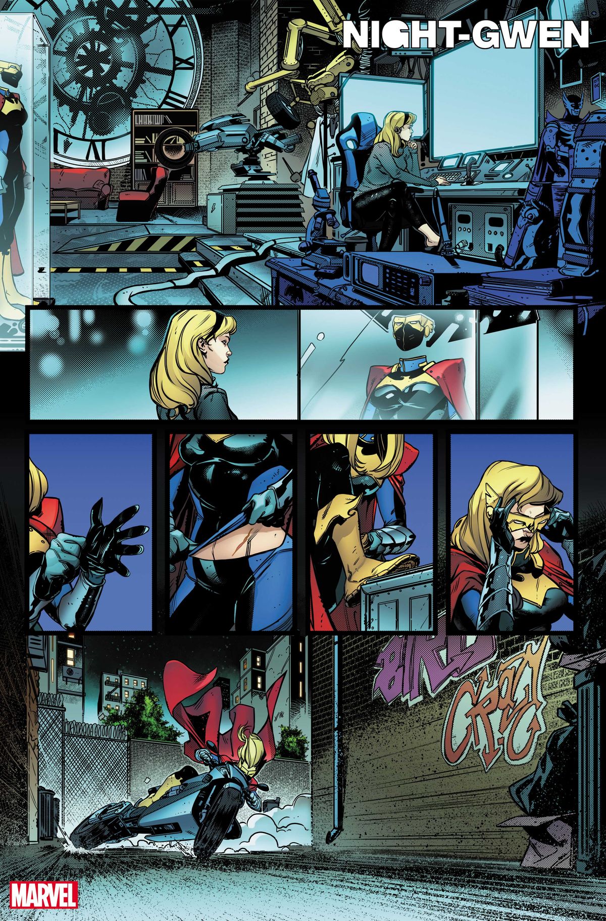 Heroes Reborn: Night-Gwen #1