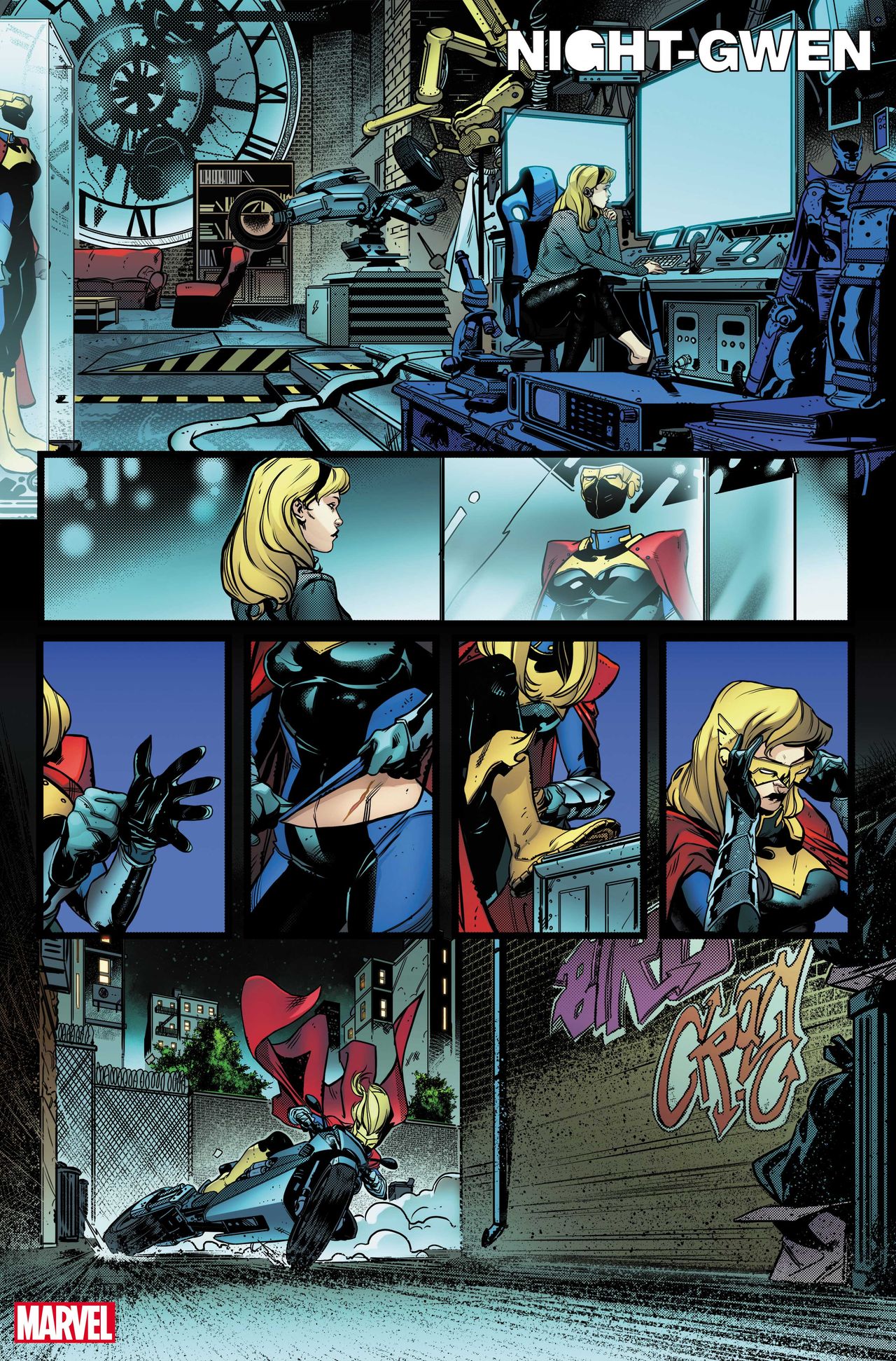 Heroes Reborn: Night-Gwen #1