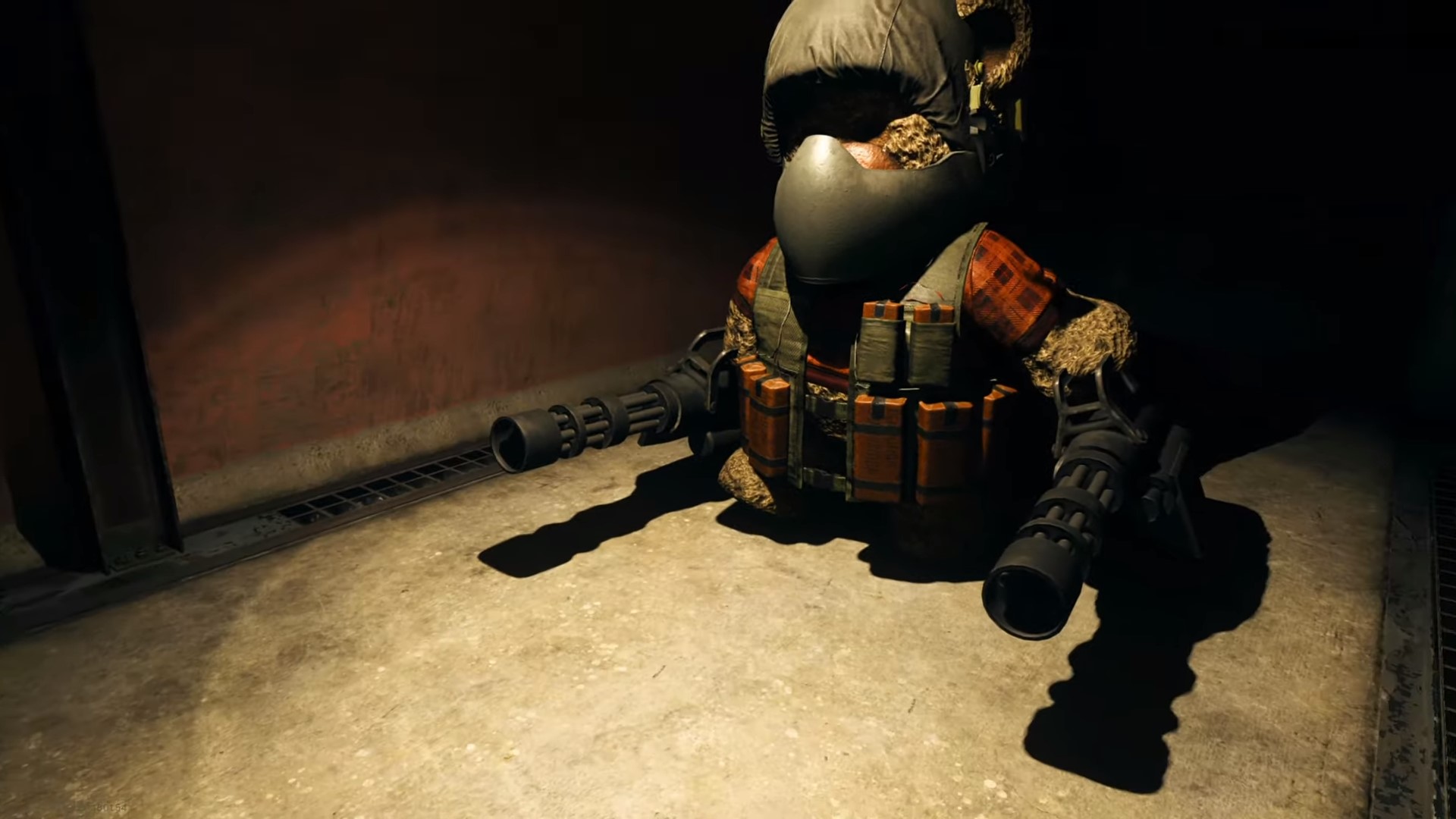 Modern Warfare Trench Easter egg How to enter the bunker and find the minigun wielding teddy bear GamesRadar+