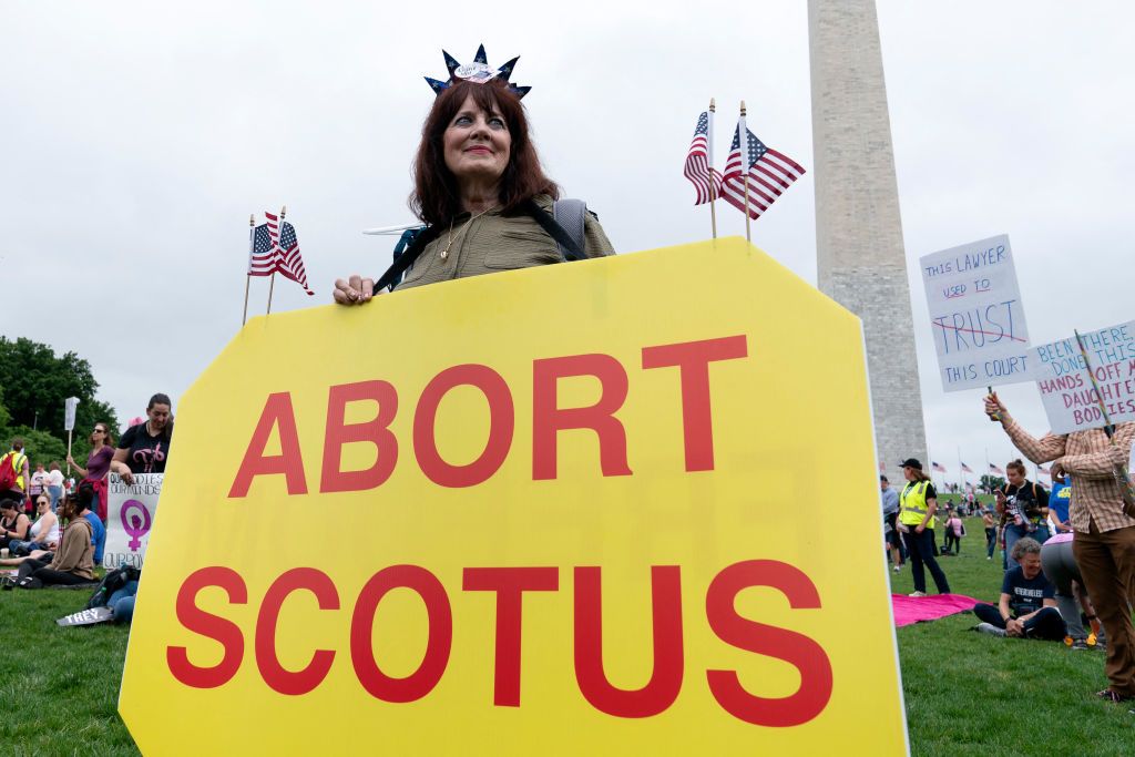 Abortion rights protest in Washington, D.C.