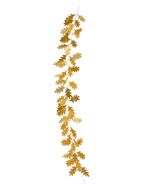 Gold Oak Leaves Garland