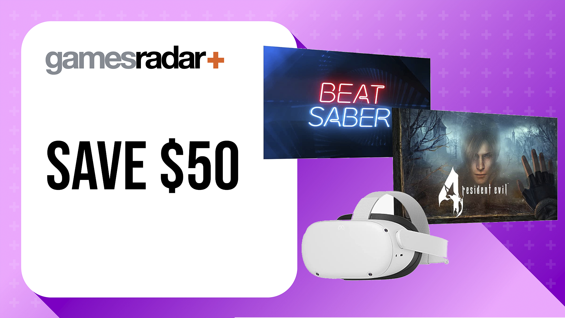 Black Friday Oculus Quest 2 deals with headset, Beat Saber, and Resident Evil 4