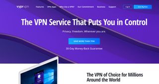 VyprVPN review - VyprVPN homepage