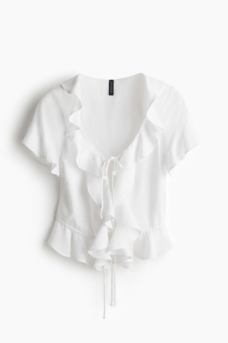 Flounced Blouse