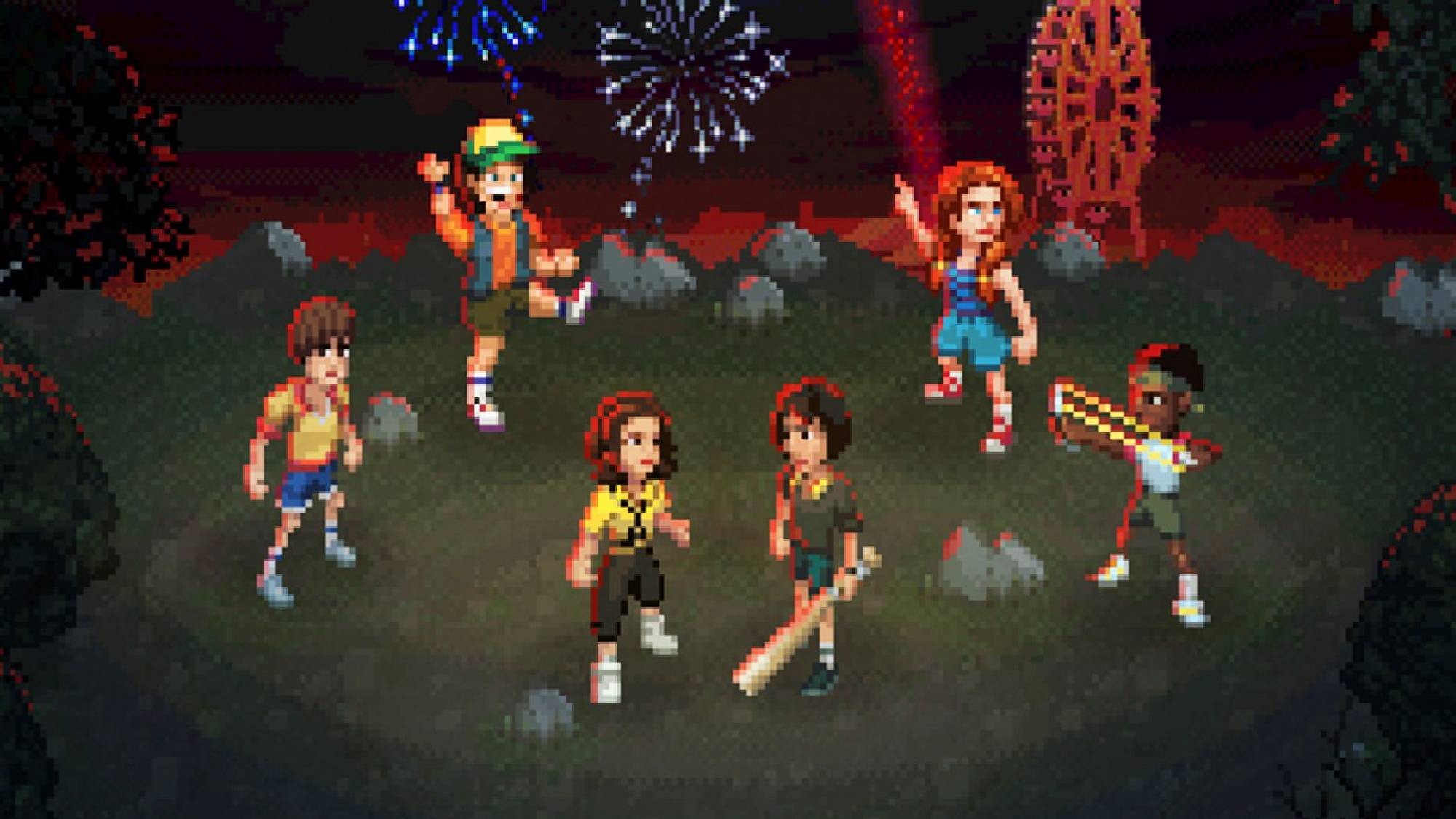 Рекламное искусство Stranger Things 3: The Game