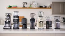 Best coffee grinders being tested in our test kitchen