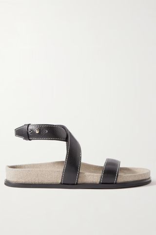 + Net Sustain Leather Sandals