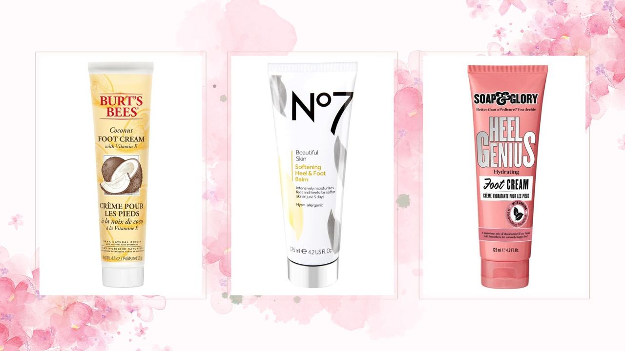 A selection of the best foot creams tested by us, including Burt&#039;s Bees, No7 and Soap &amp; Glory